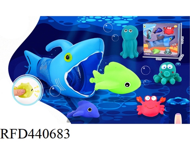 SHARK BATHROOM DOLL SERIES