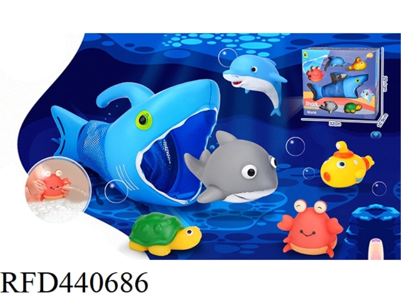 SHARK BATHROOM DOLL SERIES