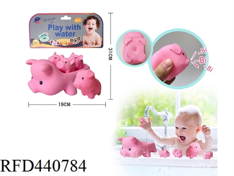 PINCH THE WATER SOFT DOLL