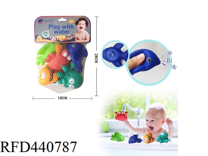 PINCH THE WATER SOFT DOLL