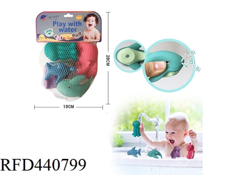 PINCH THE WATER SOFT DOLL