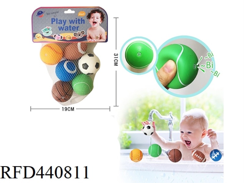 PINCH THE WATER SOFT DOLL