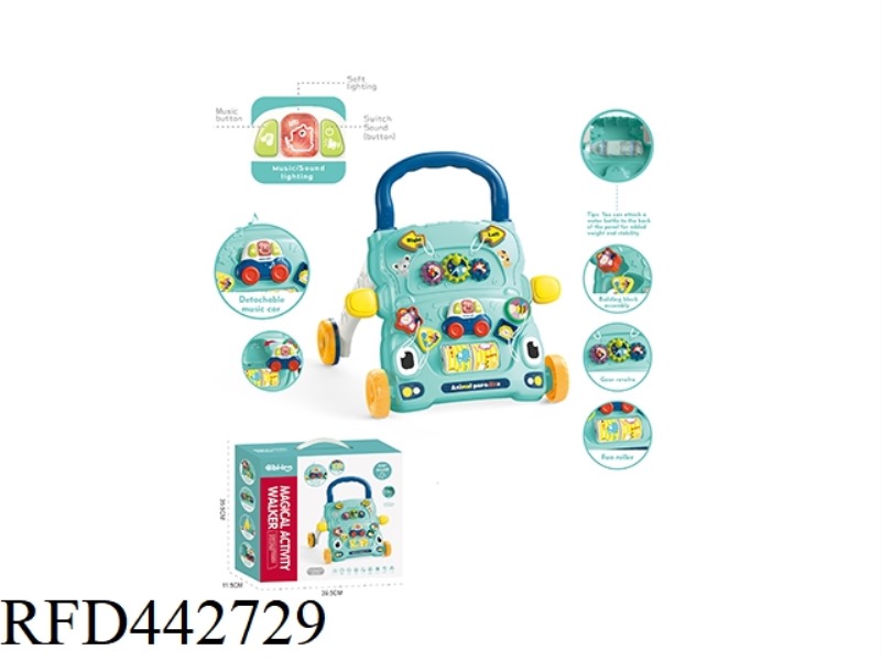 MUSIC CAR WALKER (BLUE)
