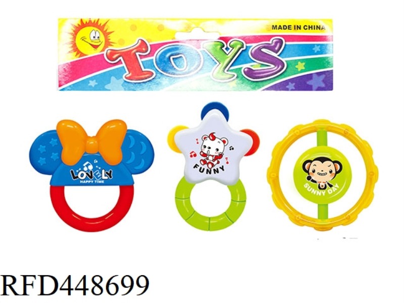 BABY RATTLE (3PCS)