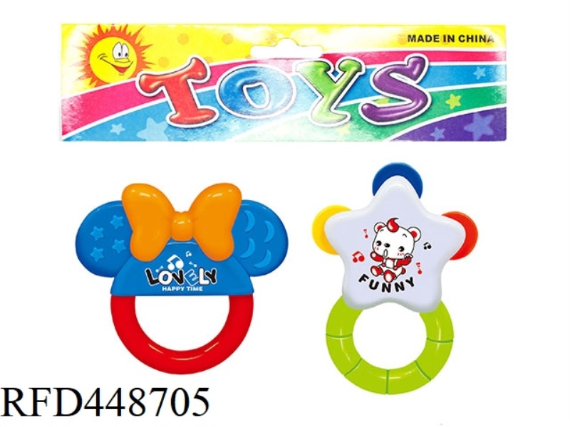 BABY RATTLE (2 PIECES)