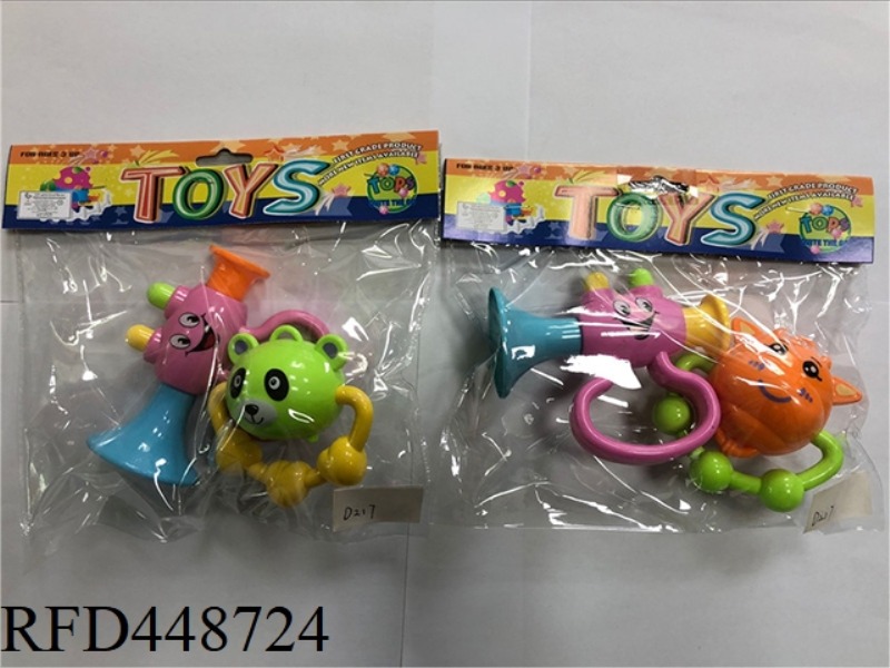 BABY TEETHER RATTLE (PACK OF 2)