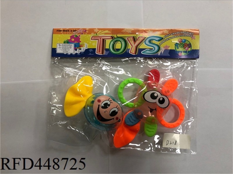 BABY TEETHER RATTLE (PACK OF 2)