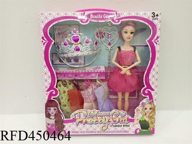 11 INCH SOLID BODY 9 JOINT BARBIE DOLL