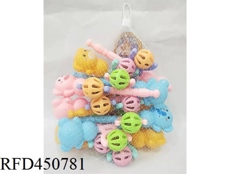 ANIMAL RATTLES (10)