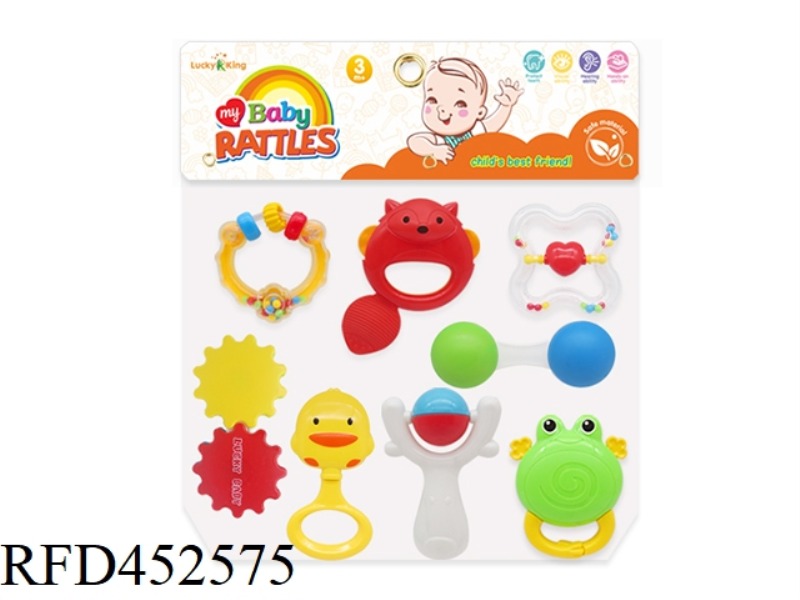 BABY RATTLE (8-PIECE SET)