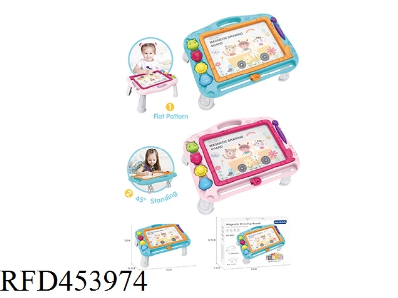 12 MAGNETIC COLOR CARDS (PINK COPY)