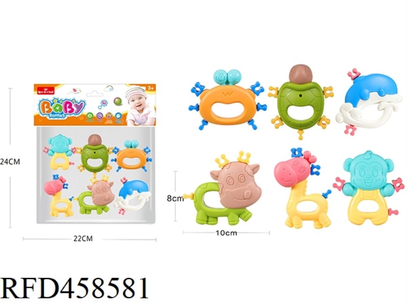 BABY GUM RING SERIES 6PCS