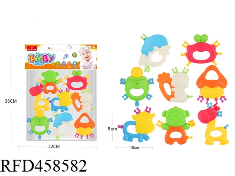 BABY GUM RING SERIES 8PCS