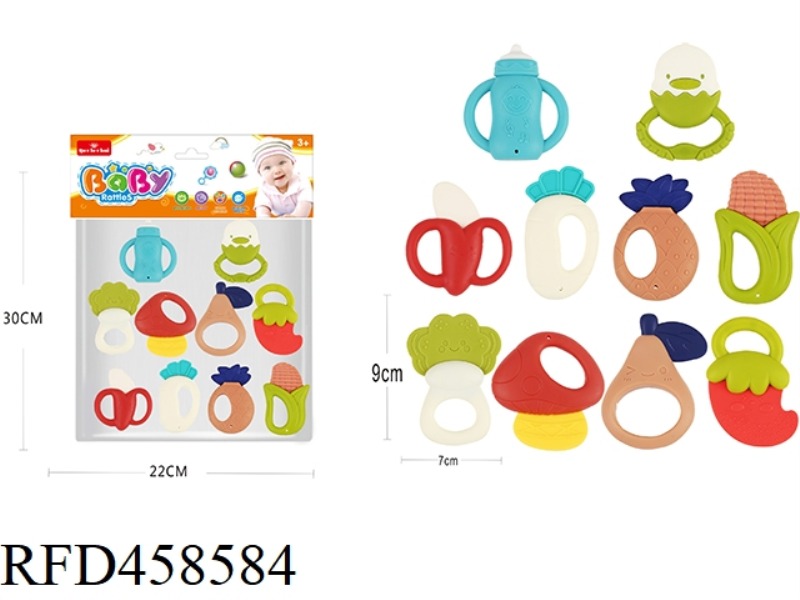 BABY GUM RING SERIES 10PCS