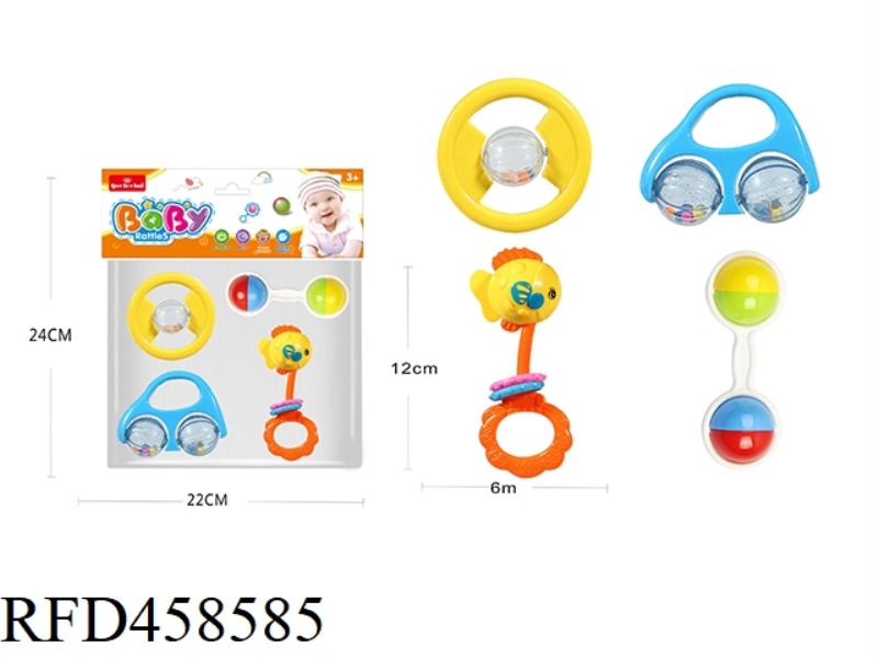 BABY GUM RING SERIES 4PCS