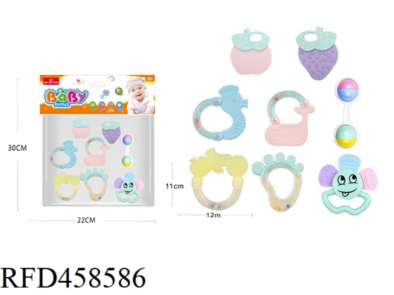 BABY GUM RING SERIES 8PCS