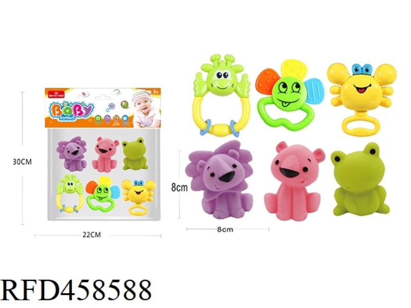 BABY GUM RING SERIES 6PCS