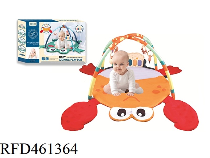 CRAB PEDALS GYM WITH RATTLES