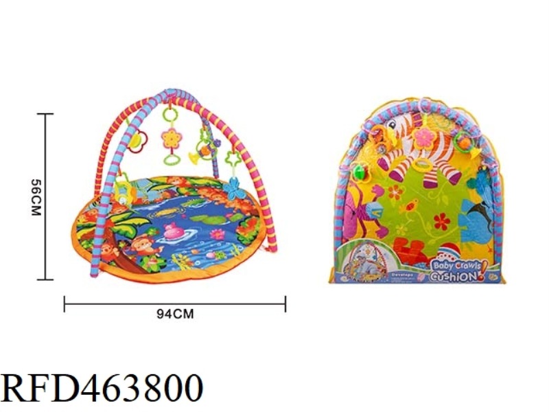 BABY CRAWLING PAD ROUND WITH MUSIC