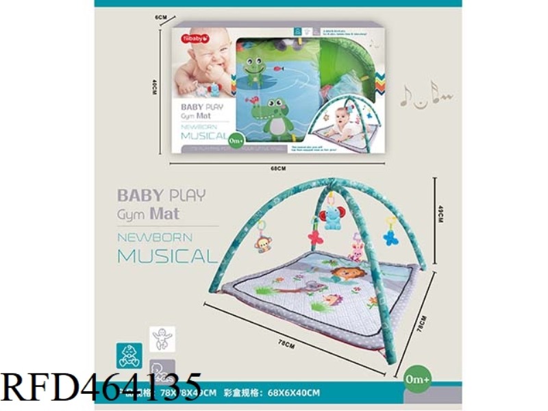 BABY FITNESS MUSIC BLANKET RECTANGLE