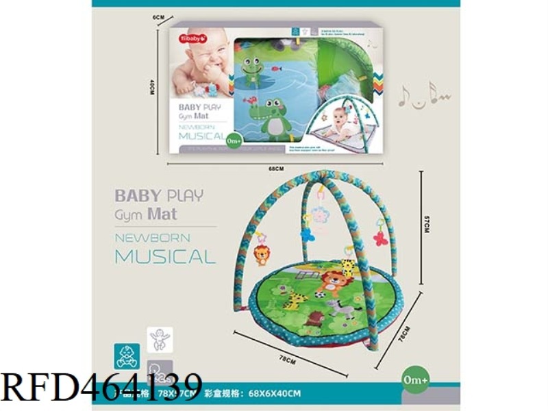 BABY FITNESS MUSIC BLANKET ROUND