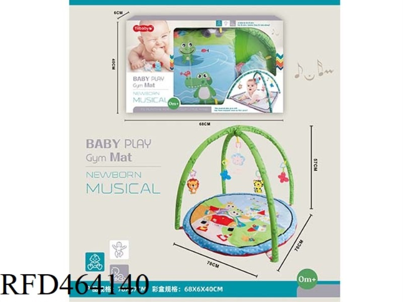 BABY FITNESS MUSIC BLANKET ROUND