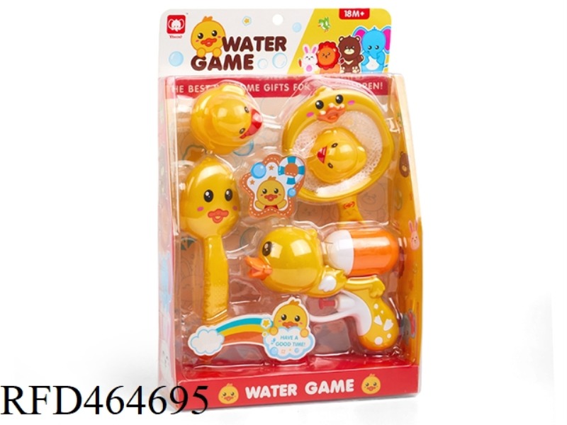 DUCKLING SPLASHING TOYS 5PCS