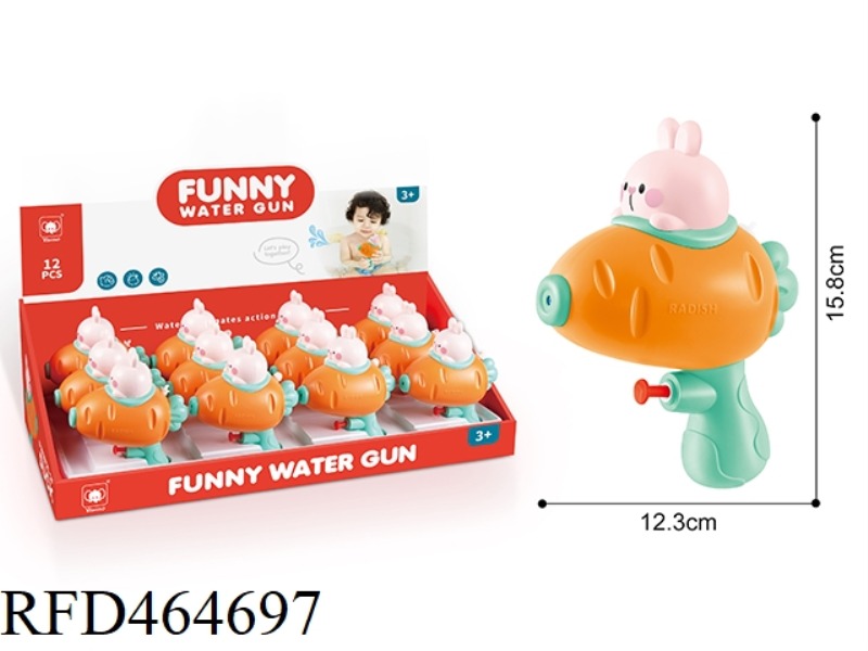 FUNNY ANIMAL WATER GUN (12 / DISPLAY BOX)