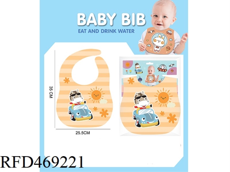 BABY EVA BIB, SALIVA POCKET, RICE POCKET