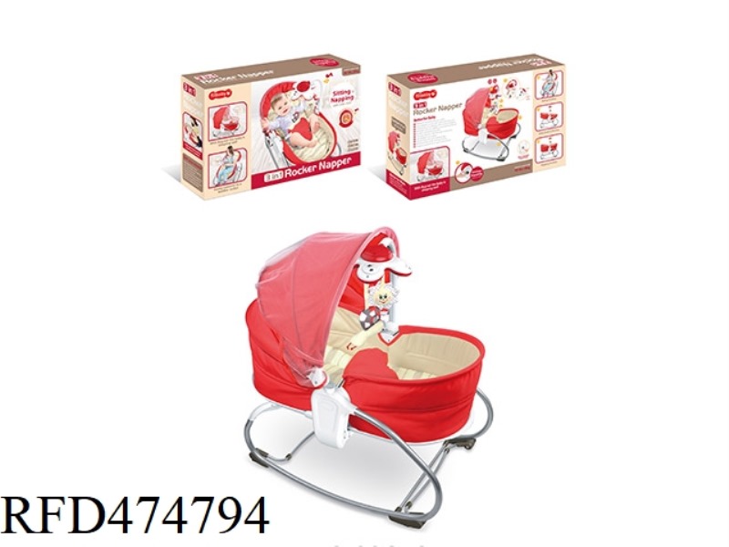 3 IN 1 ELECTRIC BABY SHAKER/WITH MOSQUITO NET + TENT