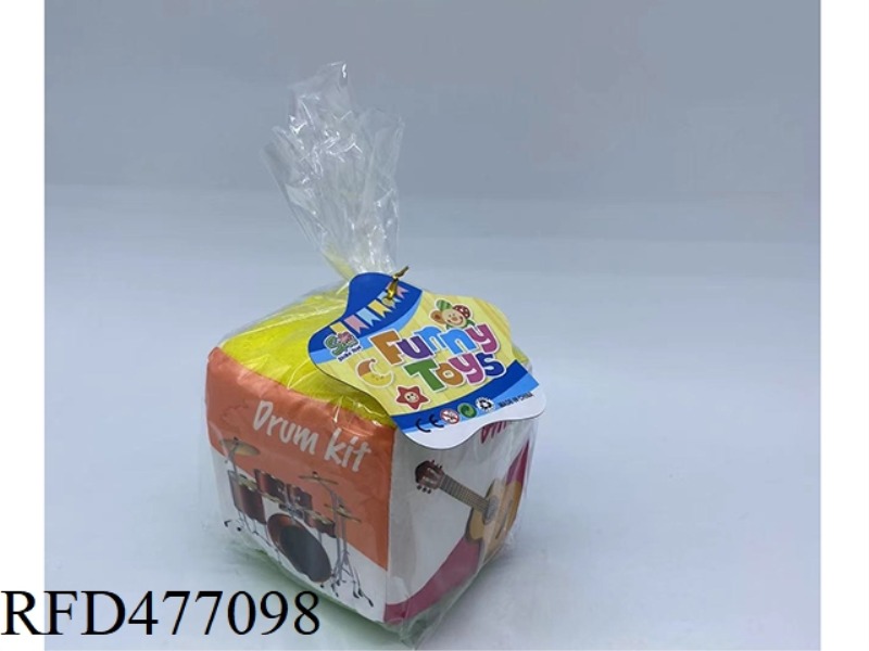 4 INCH SENSORY EARLY EDUCATION WITH SOUND SPONGE CUBE TEACHING AIDS GIFT SET
