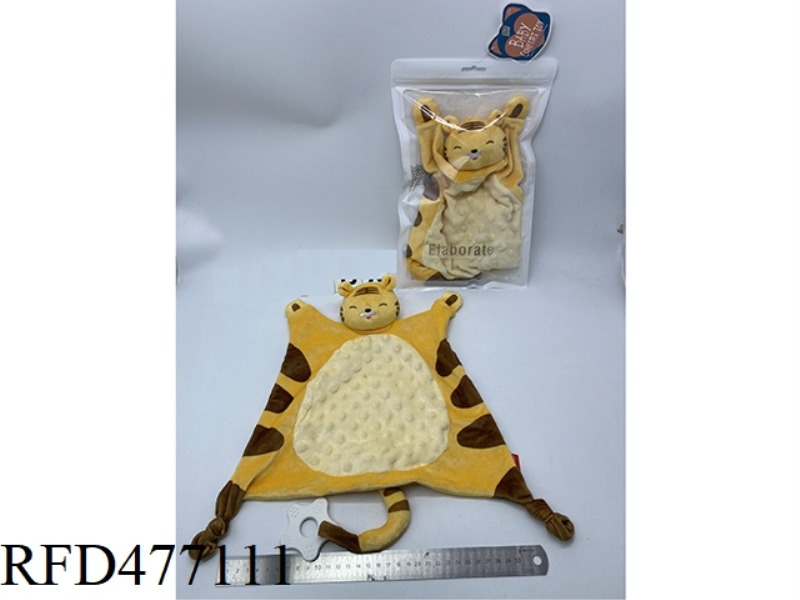 INFANT ENLIGHTENMENT EARLY EDUCATION CARTOON ANIMAL SOOTHING TOWEL HANGING CARD BAG VILLAGE