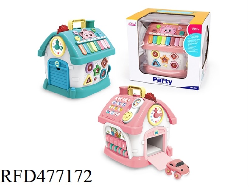 SMART LEARNING HOUSE (PINK/BLUE MONOCHROME)