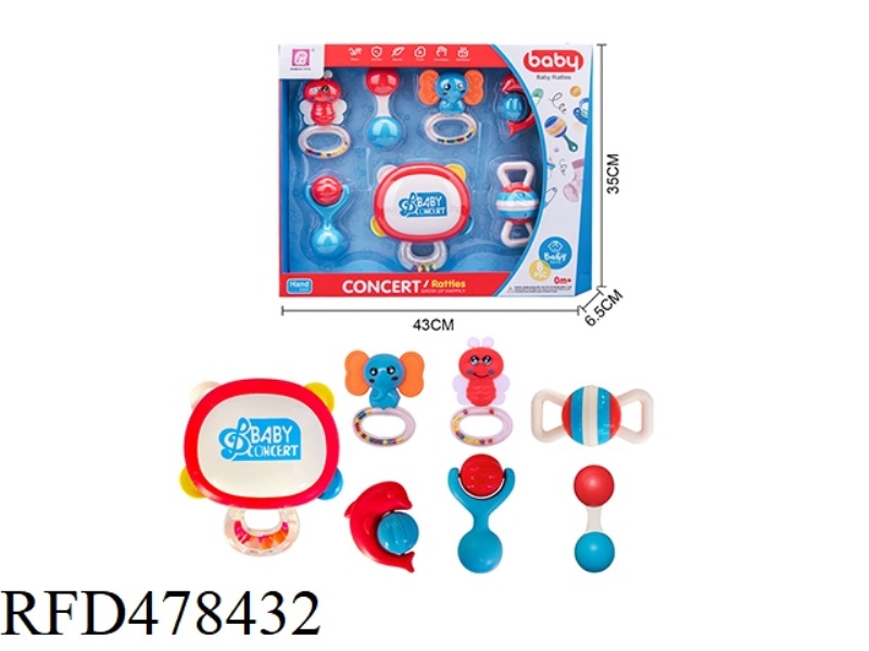 BABY RATTLE 7PCS