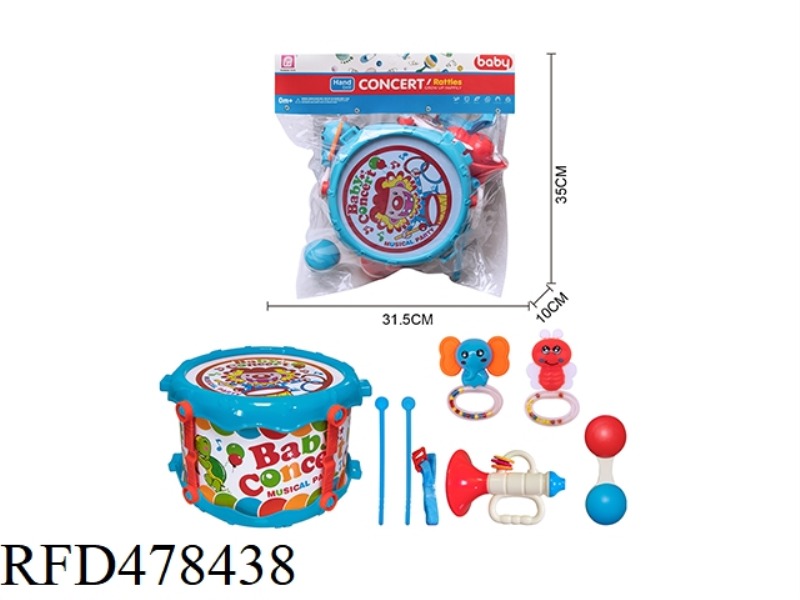 BABY RATTLE 8PCS