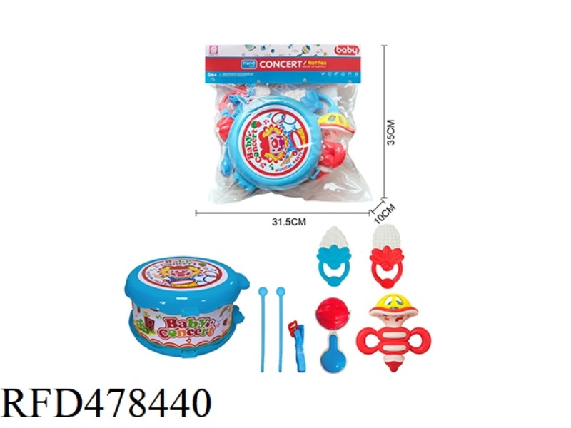 BABY RATTLE 8PCS