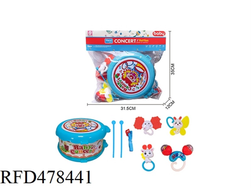BABY RATTLE 8PCS