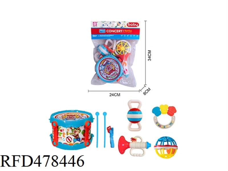 BABY RATTLE 8PCS