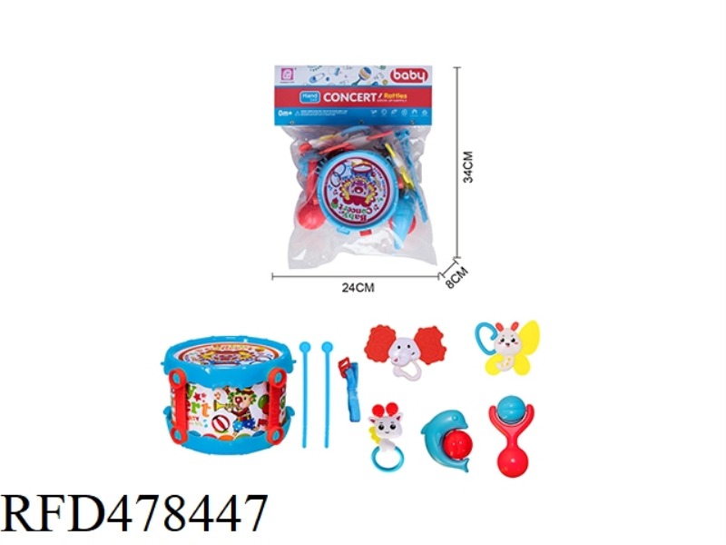 BABY RATTLE 9PCS