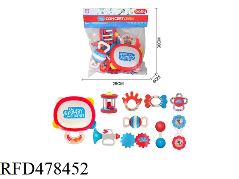 BABY RATTLE 10PCS