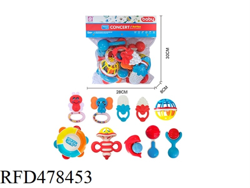 BABY RATTLE 10PCS