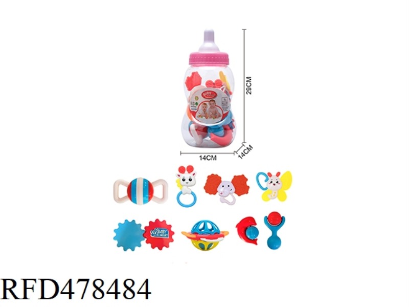 BABY RATTLE 8PCS