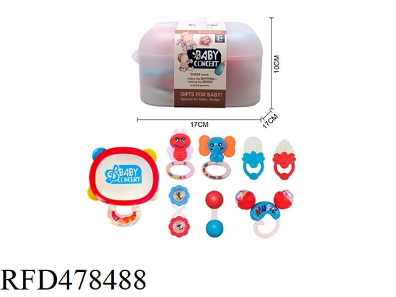 BABY RATTLE 8PCS