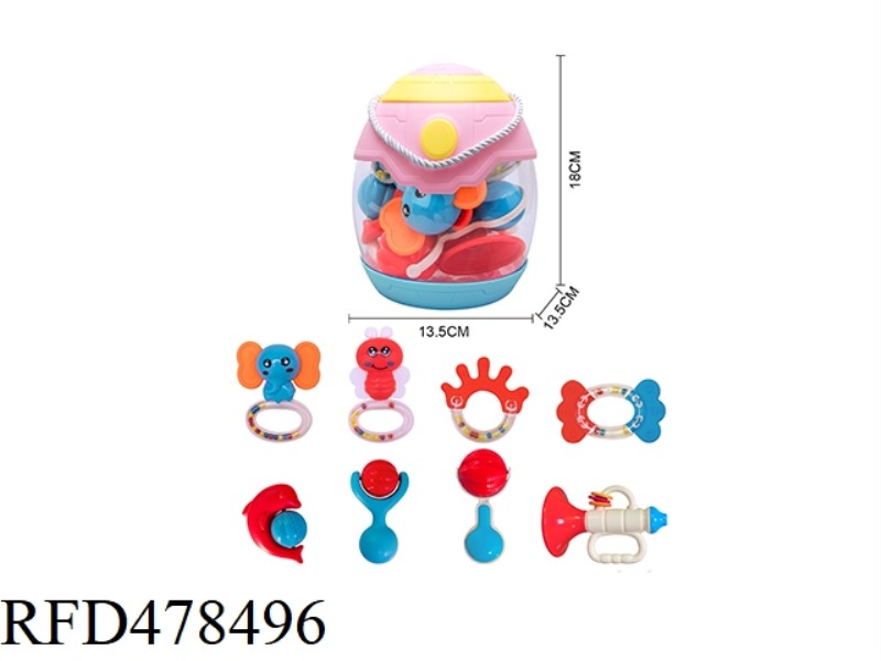 BABY RATTLE 6PCS