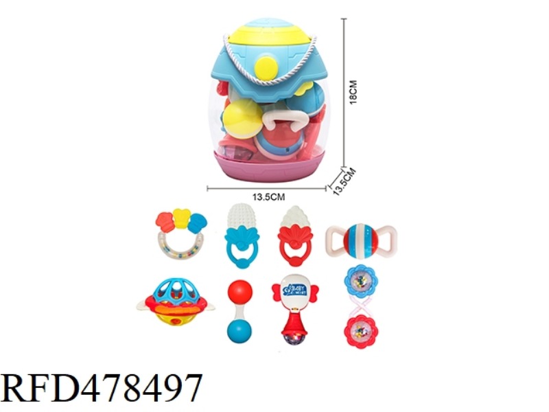 BABY RATTLE 8PCS