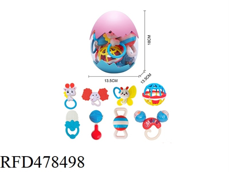 BABY RATTLE 8PCS