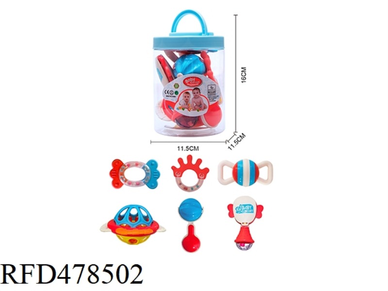 BABY RATTLE 6PCS