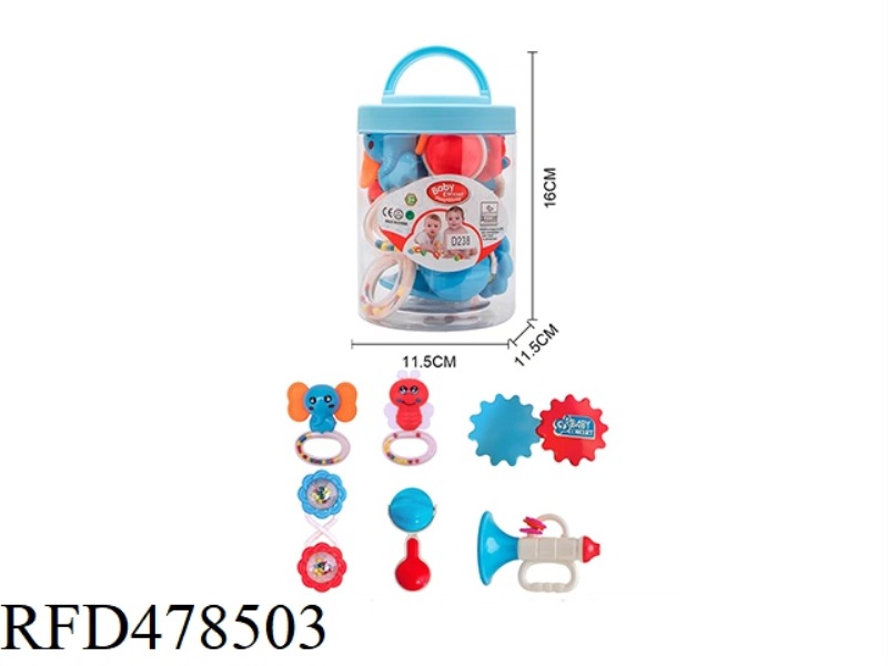 BABY RATTLE 6PCS
