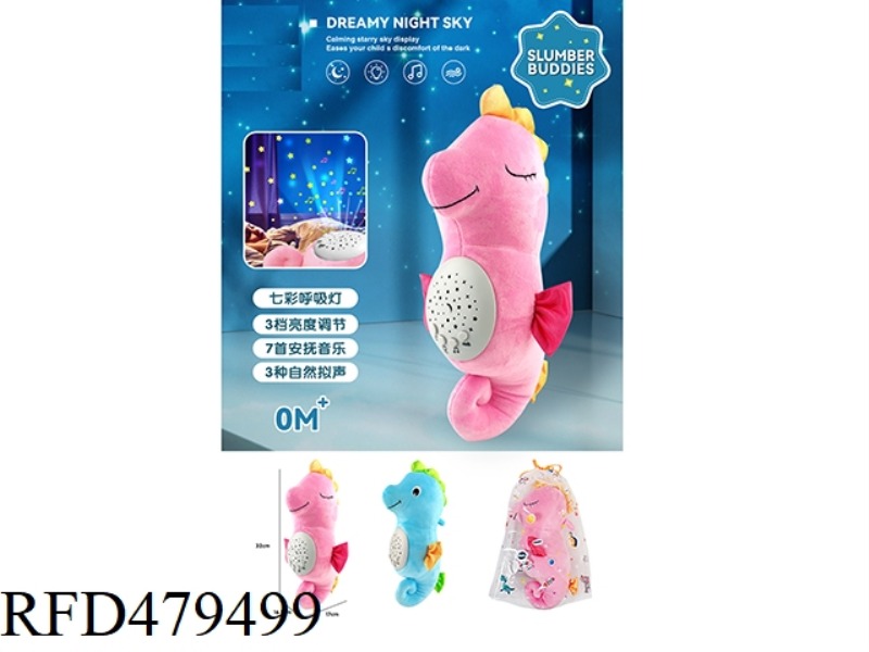 SEAHORSE APPEASE COLORFUL PROJECTION (TWO MIXED)