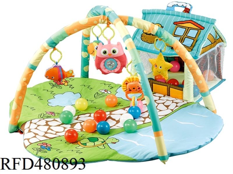 TINY HOUSE PLAY MAT + OCEAN BALL